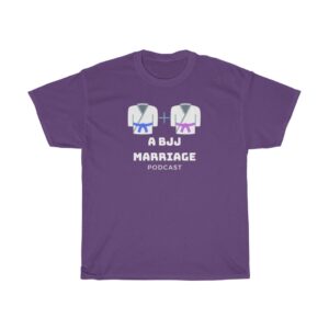 A BJJ Marriage Text Logo Tee
