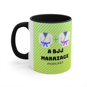 A BJJ Marriage Accent Coffee Mug, 11oz